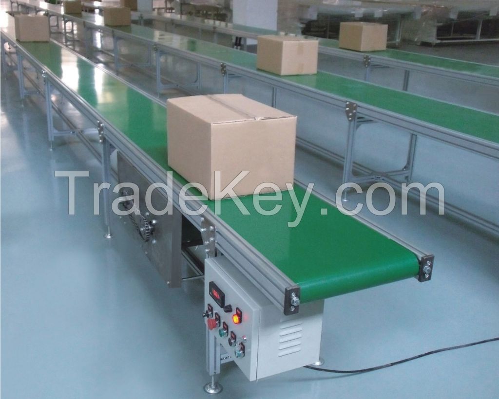 Aluminum PVC Belt Conveyor Assembly Line