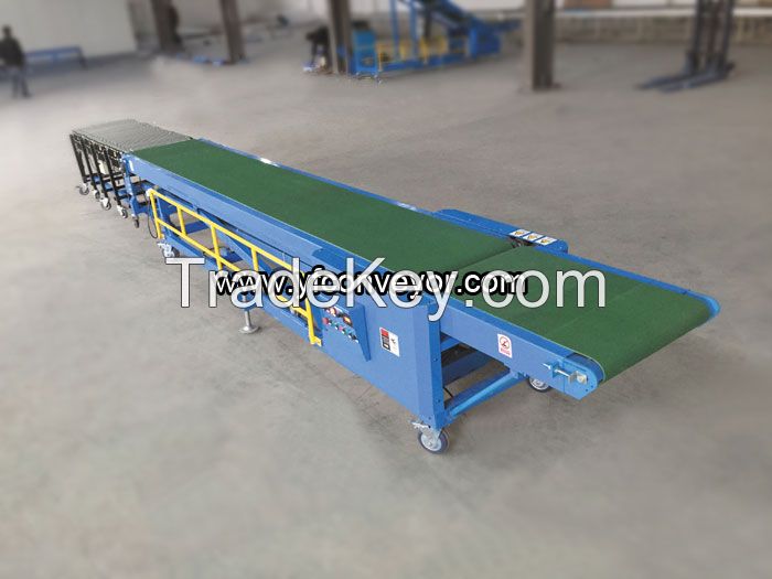 Automatic Truck, Container, Trailer, Van, Vehicle Loading and Unloading Conveyors