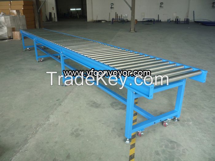 Portable Gravity Roller Conveyor Assembly Line