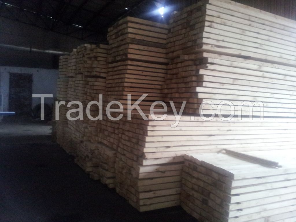 Timber sawn (pinus sylvestris) Natural moisture & dry