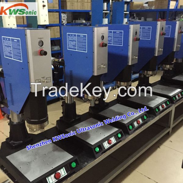 Acrylic Ultrasonic Plastic Welding Equipments for Silicon Rubber Cases