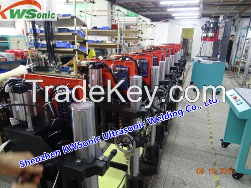 Acrylic Ultrasonic Plastic Welding Equipments for Silicon Rubber Cases