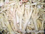 Processed frozen chicken feet