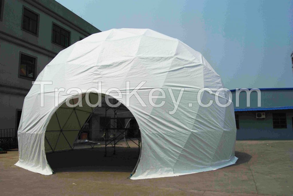 Dia. 6m-24m Outdoor Geodesic Dome Tent for Events/Wedding Party