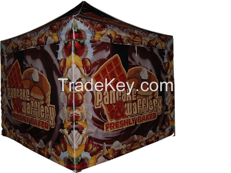 Custom logo quick set up folding tent canopy designs for sale