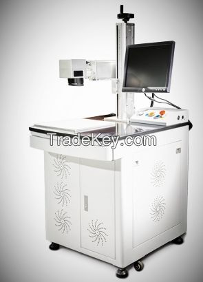 Cabinet Fiber Laser Marking Machine