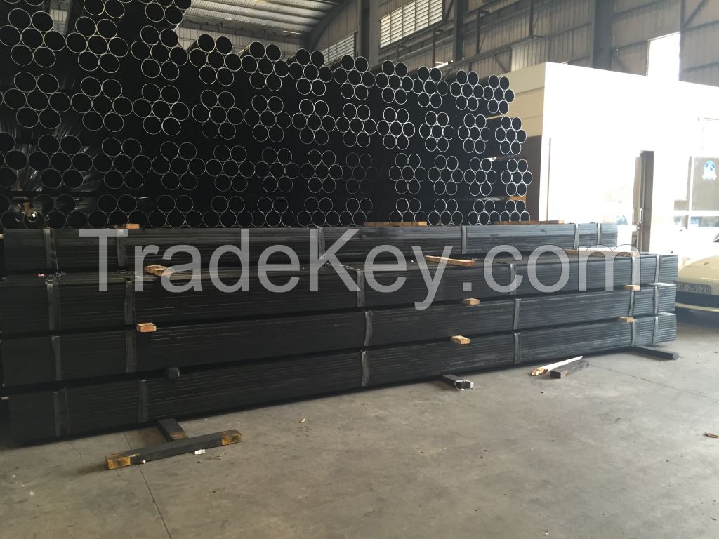 Black Round Steel Pipe