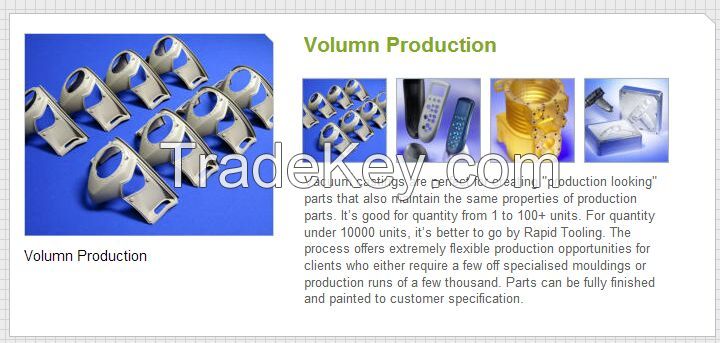 Silicone mould Vacuum casting machining Rapid Prototyping process 8150