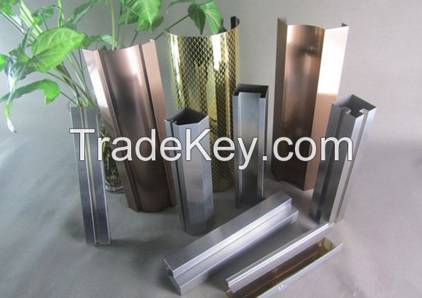 stainless steel decorative channels