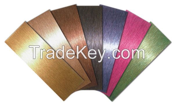 stainless steel colored sheets 