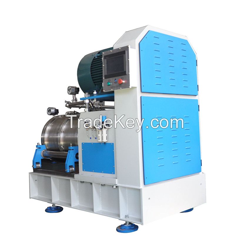 High flow capacity Horizontal bead mills