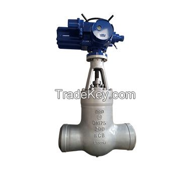 Power station electric gate valve