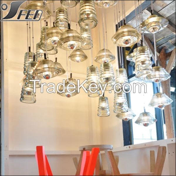 Tom Dixon Pressed Glass lamp master lighting for ramada