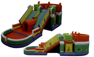 Outdoor Inflatable Slides