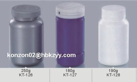 HDPE plastic bottles for solid medicines health product pills tablet
