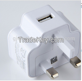 ETA-U90UWE 5V/2A UK plug original mobile phone charger for Samsung galaxy S3/4 Note2