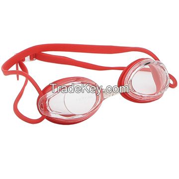 hot selling anti-fog customized silicone swimming goggles with quickly buckle