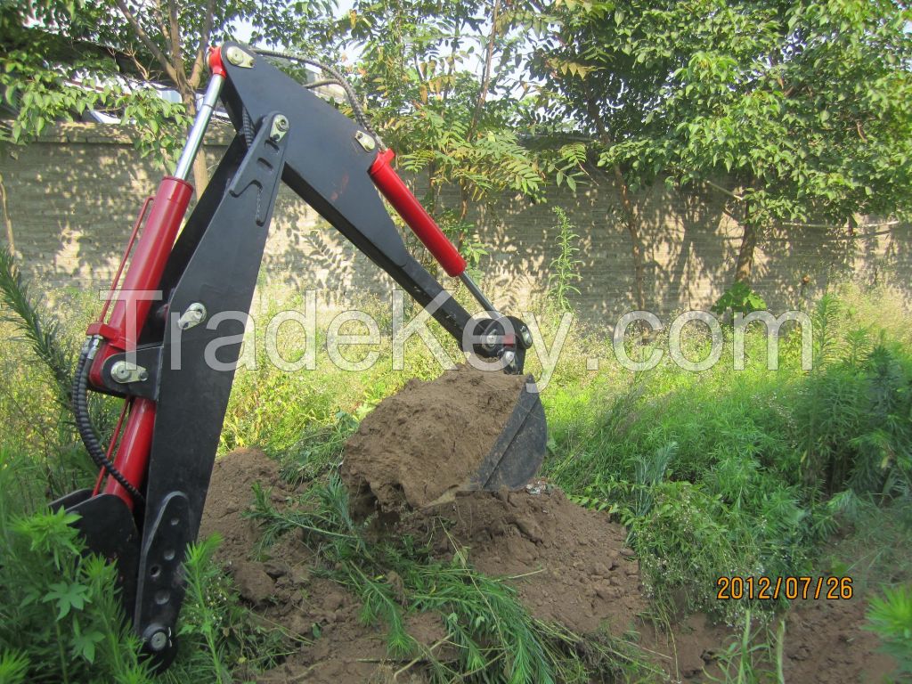 HCN brand 0301 series hydraulic backhoe attachment for skid steer  loaders