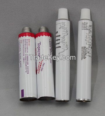 Collapsible Aluminum Tube For Cometics, Hair Dye Products Packaging Tube 100g