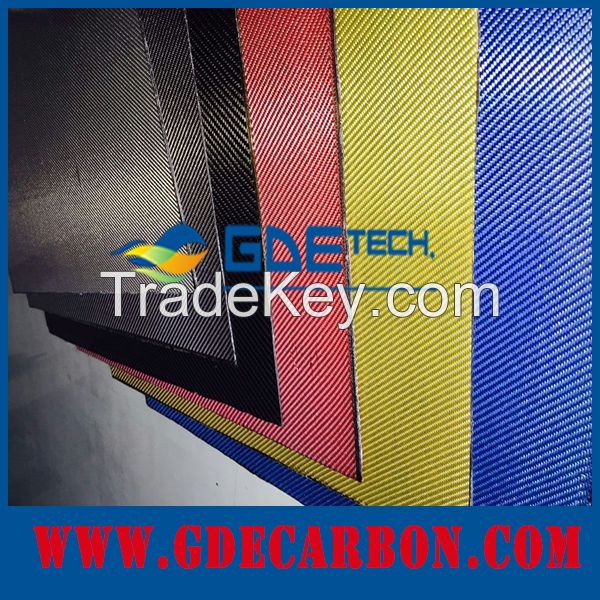 Color Carbon Fiber Sheet, 3K Carbon Fiber Plate, Custom Carbon Fiber Sheet