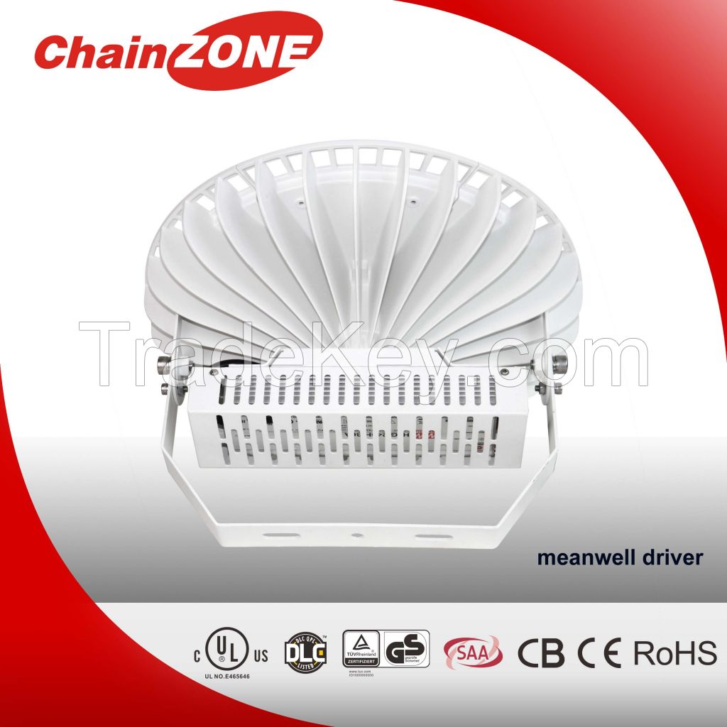 dimmable led high bay, UFO series with UL, DLC, CB, CE, ROHS, SAA, TUV