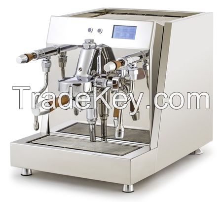 Vesuvius Dual Boiler Espresso Machine with Pressure Profiling