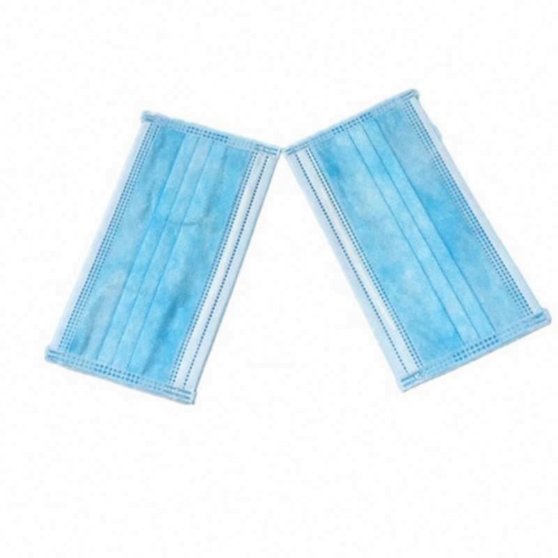 Disposable Face Mask 3-Layer Ear Loop Anti-Bacterial Dust Safety Prote