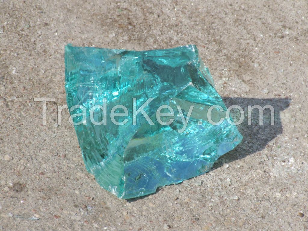 color crushed glass