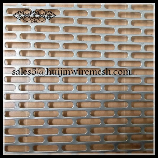 huijin factory perforated metal mesh/decorative perforated metal mesh