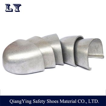 anti puncture aluminum toe cap with rubber strip for labor shoes