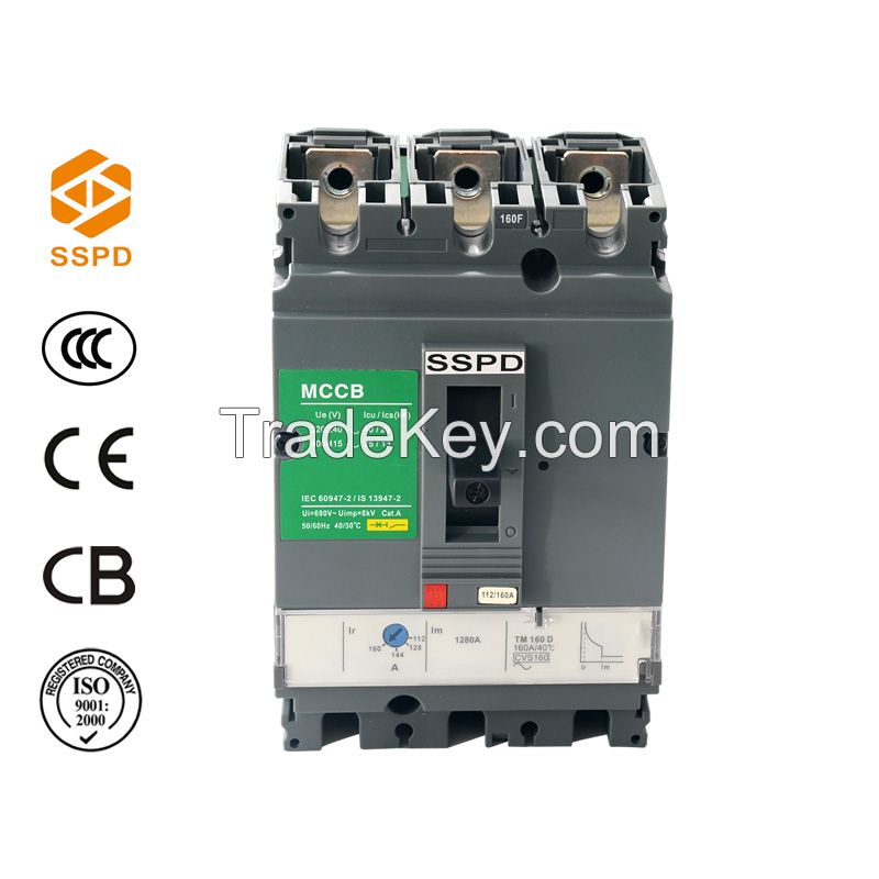 Motor protection with electrical switch CVS 100amp 3poles circuit breaker, good price list CVS/