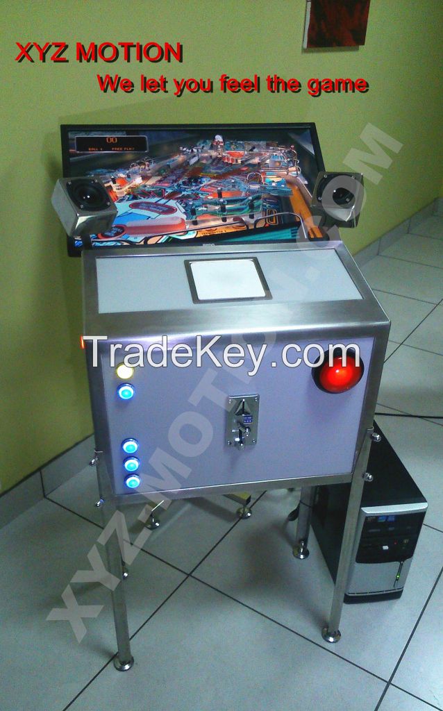 Pinball Machine for VR game, Oculus Rift, Virtual Pinball cabinent