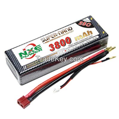 NXE6600mAh-70C-7.4V Hardcase RC Cars Batteries