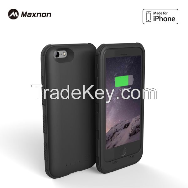 2016 new design battery case extra protective and charger for iphone 6 