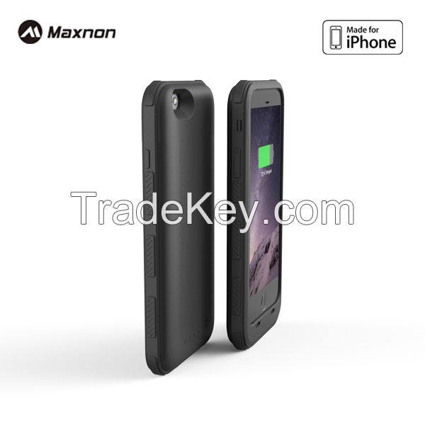 2016 new design battery case extra protective and charger for iphone 6 