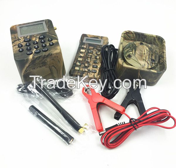 Duck sound mp3 for hunting with remote and timer