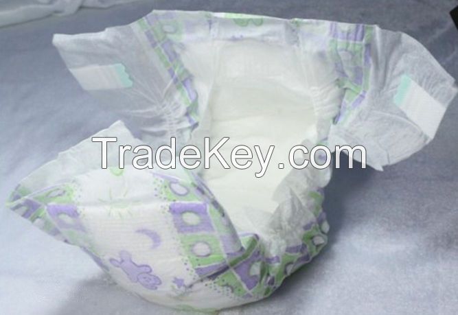 high quality sleepy baby paper diaper with low price manufacturer in China