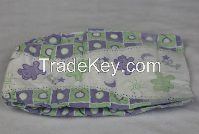 high quality sleepy baby paper diaper with low price manufacturer in China
