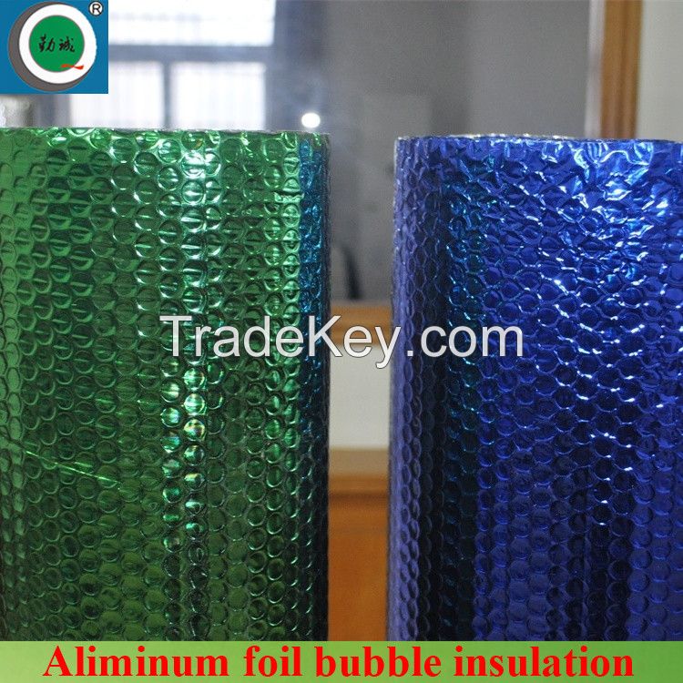 Reflective insulation color print aluminum foil bubble for car sunshade materials