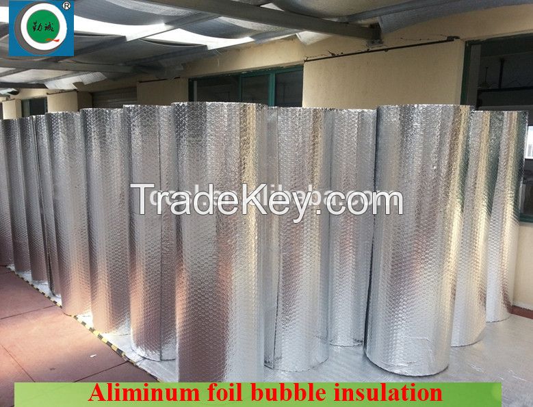 reflective thermal insulation foil bubble for metal roofing
