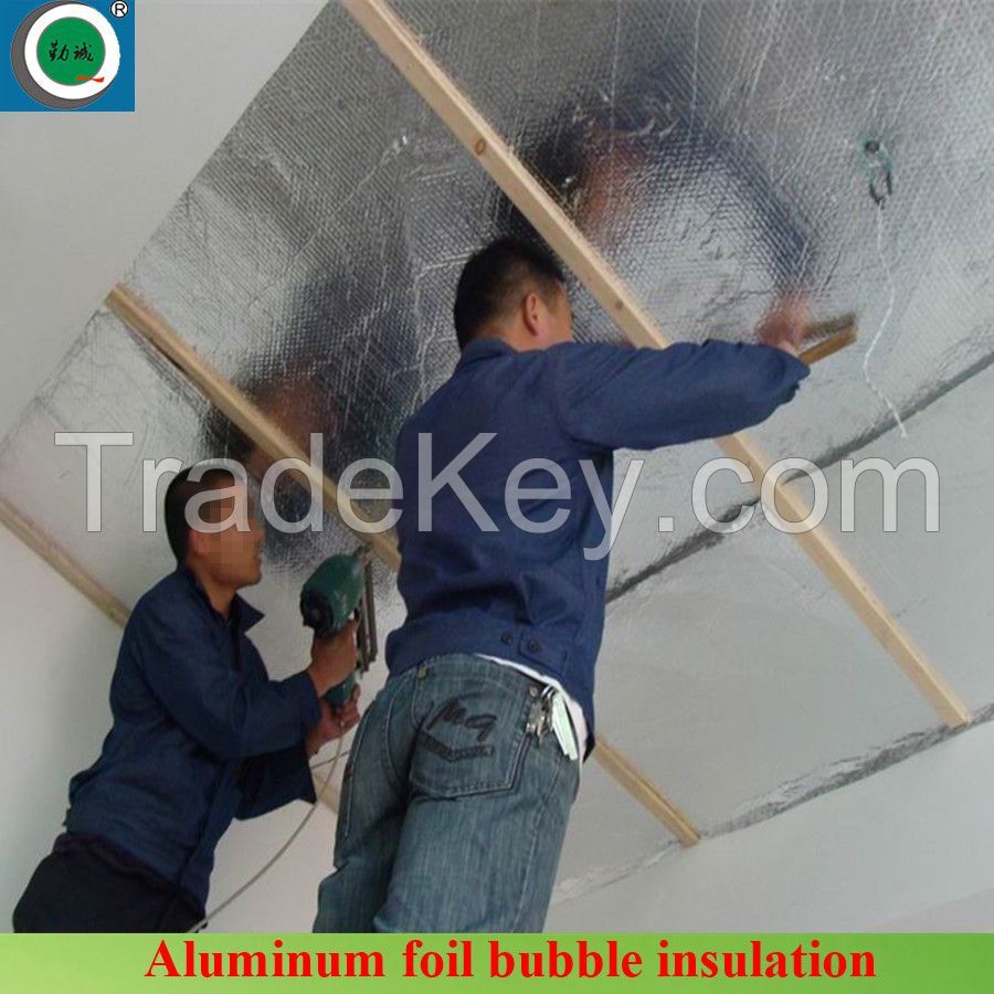thermal insulation materials aluminum foil bubble roof heat insulation for building material