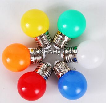 Home Lighting Colorful Led Bulb E27 3w Energy Saving White Red Blue Green Yellow Orange Pink Lamp Light Smd 2835