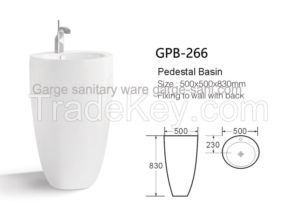 bathroom sinks pedestal basin ceramic wash basins
