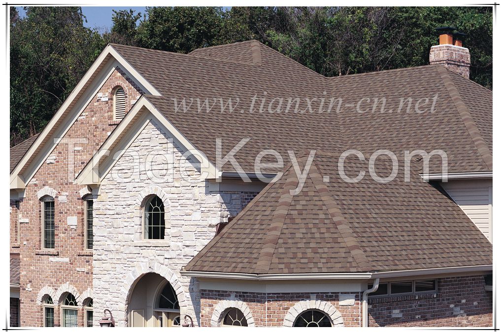 standard 2 layer 3D fiberglass roof with low price,Asphalt roof for South Africa