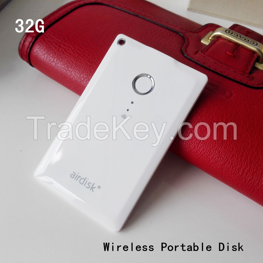 Wireless Portable Disk Airdisk 32GB Wifi Storage