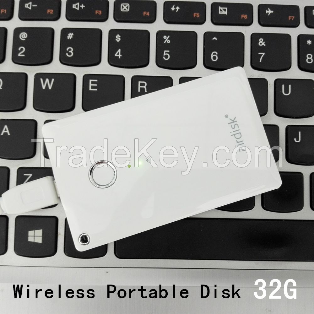 Wireless Portable Disk Airdisk 32GB Wifi Storage