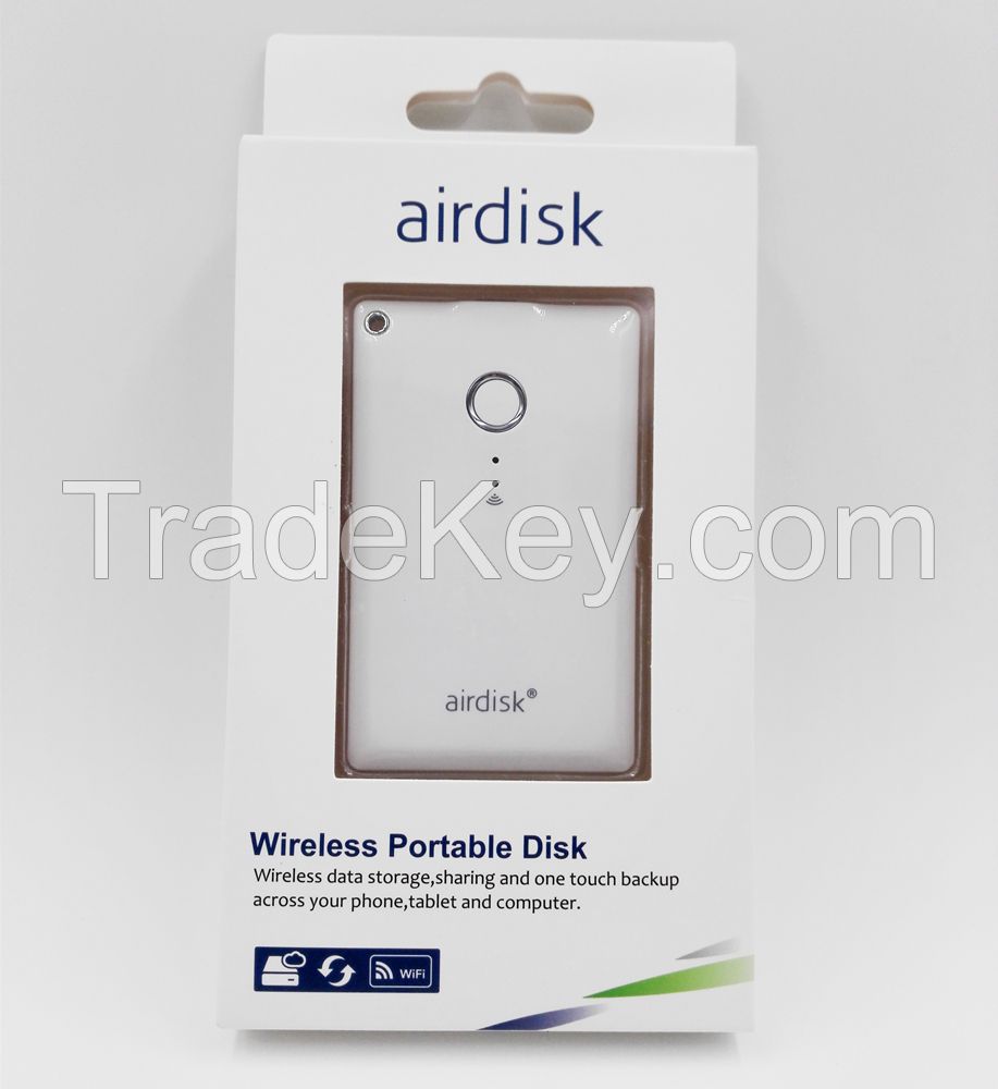Wifi Storage 64GB Wireless sharing data airdisk For iOS Android