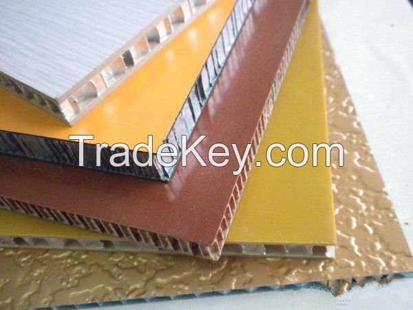 Sould-proof Aluminum honeycomb composite wall panel for KTV