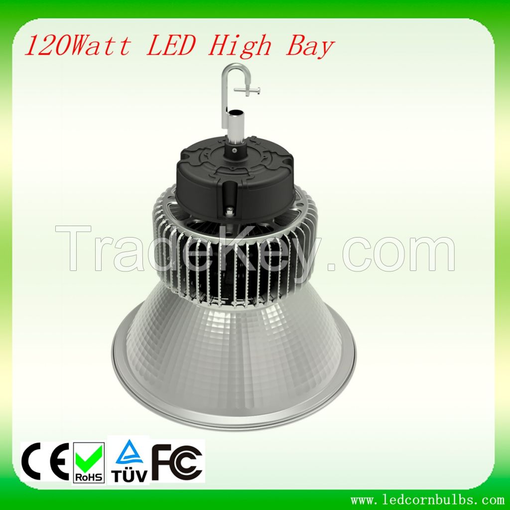 IP65 120W LED high bay light, CE & RoHS certified,3 years warranty
