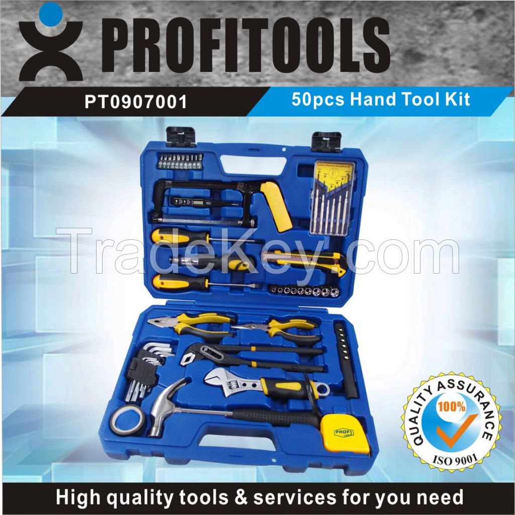 50pcs Hot Selling Hand Tool Kit with Durable case